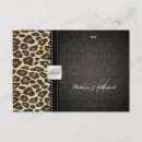 Search for leopard rsvp cards Elegant