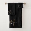 Search for monogram bath towels Modern