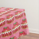 Search for strawberry tablecloths Pink
