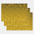 Recherche de jaune moutarde papier cadeau Motif