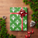 Search for forest green and white wrapping paper Vintage