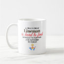 Search for lineman mugs Utility worker