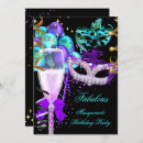 Search for adult masquerade party invitations Mardi gras