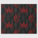 Search for bats wrapping paper Damask