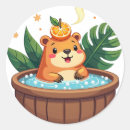 Search for kawaii animal stickers Capybara