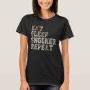 Search for funny billiards saying tshirts Snooker