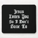 Recherche de jésus vous aime tapis souris Famille