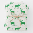 Search for reindeer christmas wrapping paper Pattern