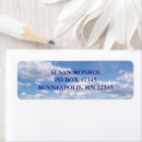 Search for sky blue return address labels Nature