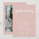 Search for rose gold quinceanera invitations Blush