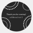 Recherche de swirl mariage autocollants Noir