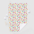 Search for pineapple golf towels Pattern