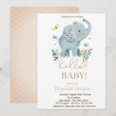 Search for elephant and butterfly invitations For kids