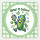 Search for cute pickle stickers Pickleball player