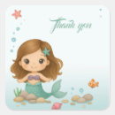 Search for mermaid stickers Under the sea