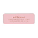 Search for taupe return address labels Simple