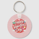 Search for valentines keychains White
