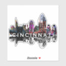 Recherche de cincinnati autocollants Coloré