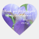 Search for purple iris stickers Elegant