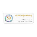 Search for fiftieth anniversary labels Vow renewal