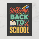 Search for welcome to school postcards Education