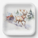 Search for santa claus paper plates Snow