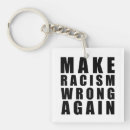 Search for racism keychains Political