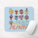 Search for big bird mousepads Grover