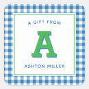 Recherche de preppy monogram stickers En vichy