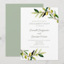 Search for italian engagement party invitations Green