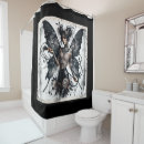 Search for devil shower curtains Wings