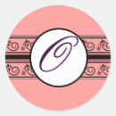 Recherche de abricot autocollants Monogramme