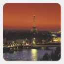 Search for eiffel tower paris france stickers Night