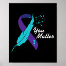 Search for depression ribbon posters Health