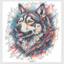 Search for wolf tattoo stickers Animal