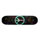 Recherche de paix skateboards Coloré