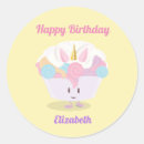 Search for unicorn cupcake stickers Pastel