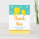 Search for rubber ducky thank you cards Rub a dub dub