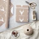 Search for deer head wrapping paper Silhouette