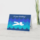 Search for swimmers birthday cards Sports