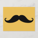 Recherche de moustaches cartes postales Noir