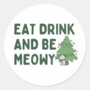 Search for kitten christmas stickers Meowy