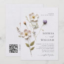Search for dried flower wedding invitations Bohemian