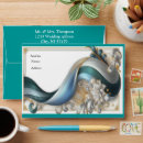 Search for satin envelopes Blue