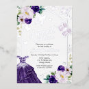 Search for dark purple invitations Violet