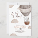 Search for up up and away birthday invitations Clouds