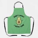 Search for funny avocado aprons Cute