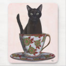 Search for teacup mousepads Black cats