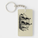 Search for vintage rectangular keychains Sailing