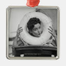 Search for vintage camera ornaments Looking at camera